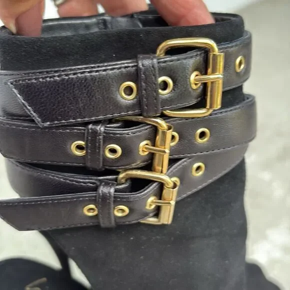 Giuseppe Zanotti Colleen suede heel